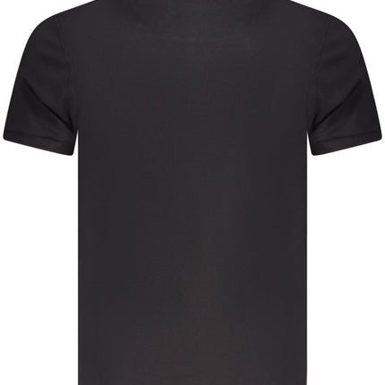 SEO. ACCADEMIA MILITARE Poloshirt Herren – Kurzarm - Polo aus 100% Baumwolle für Sommer - Schwarz Linkreich