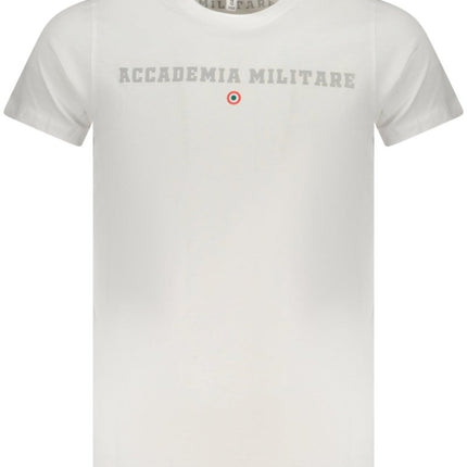 SEO. ACCADEMIA MILITARE T-Shirt Herren – Military Academy Kurzarm Shirt in Blau - Weiß Linkreich