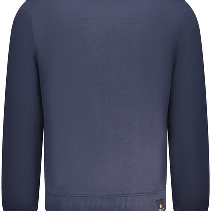 ACCADEMIA MILITARE Sweatshirt Herren mit Reißverschluss – Blau | Military Style