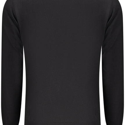 ACCADEMIA MILITARE Herrenhemd schwarz – Langarm mit Logo-Stickerei | soulluna.de