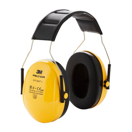 3M™ PELTOR™ Optime™ I Kapselgehörschutz H510A, SNR-Wert 27 dB, Gelb | Packung (1 Stück)