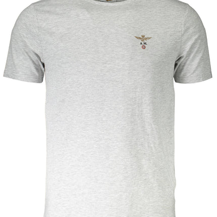 Aeronautica Militare T-Shirt Herren – Graues Externes T-Shirt mit Logo
