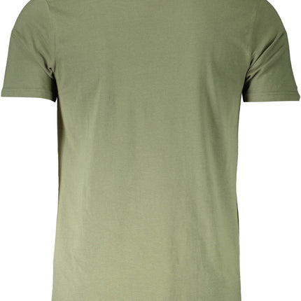 Aeronautica Militare Outdoor-T-Shirt Herren – Grünes Funktionsshirt für Herbst/Winter