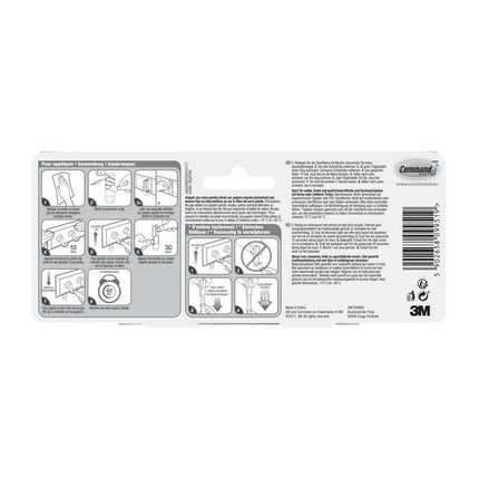 Command™ Schlüsselleiste in Quartz, HOM18-Q | Packung (1 Stück)