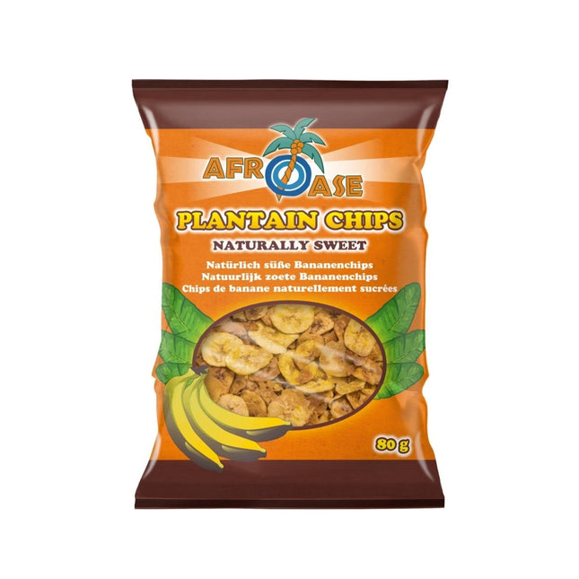 SEO. Afroase Bananenchips natürlich süß 80 g - Linkreich