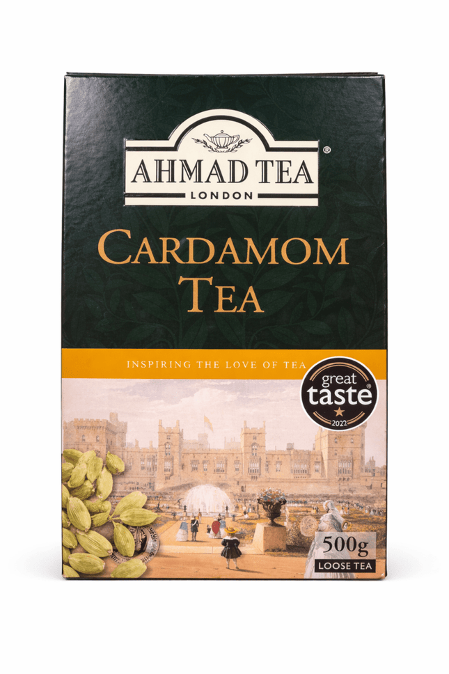 Ahmad Tea Cardamom Tea 500g - Loser Schwarztee mit Kardamom - Ahmad Tea Cardamom Tea 1x500g Linkreich