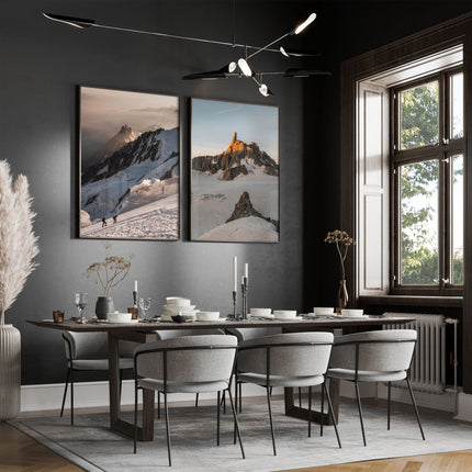 Aiguille du Midi & Dent du Géant Nature Photography Prints