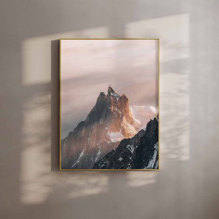 The Chamonix Summit Series – Set of 6 Mountain Prints