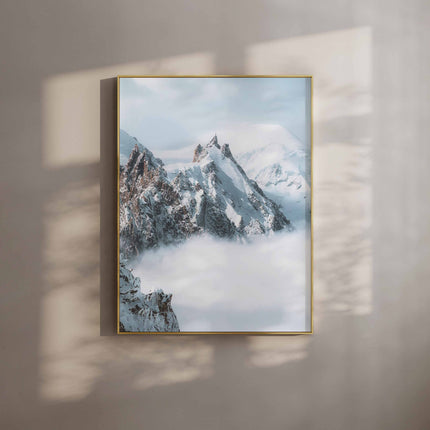 Chamonix Peaks – Set of 6 Alpine Prints