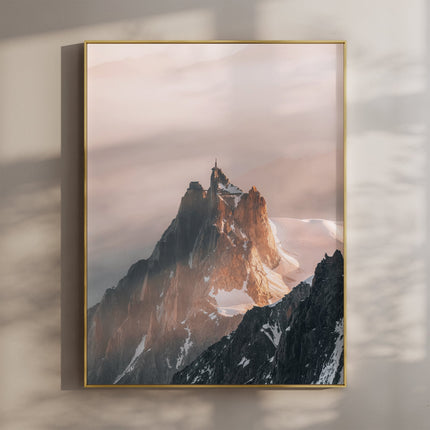 Aiguille du Midi Print – Chamonix Mountain Wall Art Photography