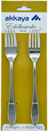 Akkaya Edelbesteck Menügabel 6er Set WSH137