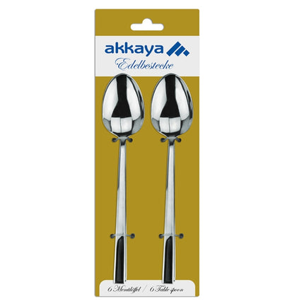 Akkaya Edelbesteck Menüloffel 6er Set ES035