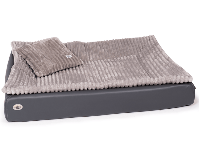 SEO. All - In Relax Bundle | KUDDE Hundebett + Einlage & Kissen - stone Linkreich