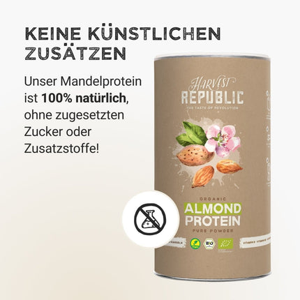 SEO. Almond Protein - Natural - 550 g Linkreich