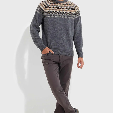 KUNA | Alpaka Pullover YAGO aus 100 % Baby Alpaka – Tradition trifft Trend