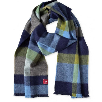 Apu Kuntur - 100% Baby Alpaka - Webschal - Cuadro