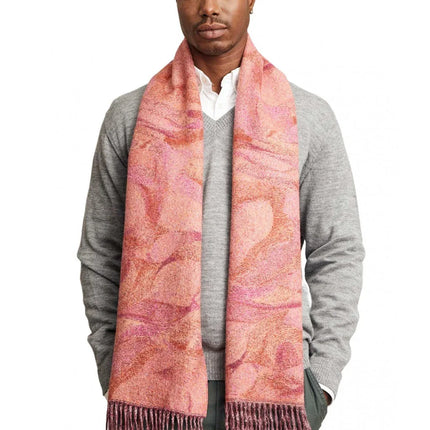 Kuna - Alpaka Webschal Willing – 100 % Baby‑Alpaka - einmaliges Muster