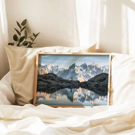 Lac Blanc Wall Art Print – Chamonix Landscape Photography