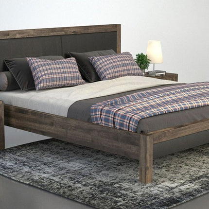 SEO. ALTO Massivholzbett - Light - Wenge Linkreich