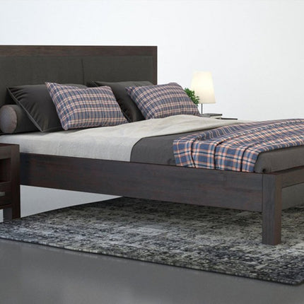 SEO. ALTO Massivholzbett - Light - Wenge Linkreich