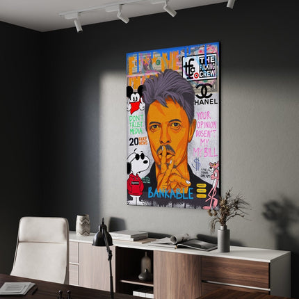 Andy Bowie - Leinwandbild Pop Art (Canvas) kaufen bei Linkreich – Jetzt entdecken!