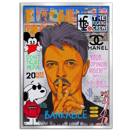 Andy Bowie - Leinwandbild Pop Art (Canvas) kaufen bei Linkreich – Jetzt entdecken!