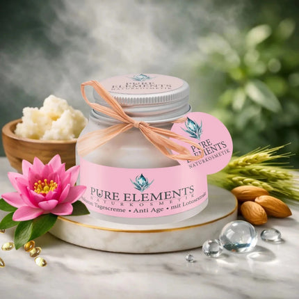 SEO. •Anti Age• Hyaluron Tagescreme mit Lotusextrakt – 3 - fach Hyaluron | BDIH Naturkosmetik - Linkreich