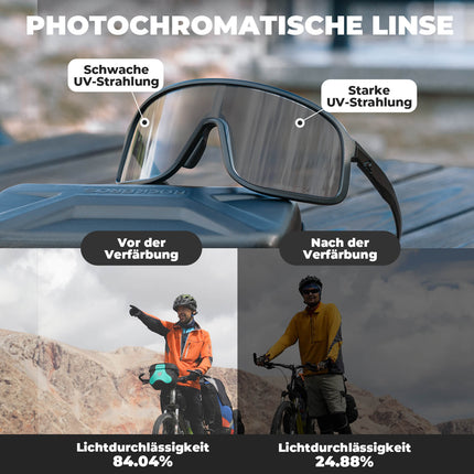 Anti - Beschlag Sonnenbrille Selbsttönend – SHOWDOW Serie (Fahrradbrille) kaufen bei Linkreich – Jetzt entdecken!
