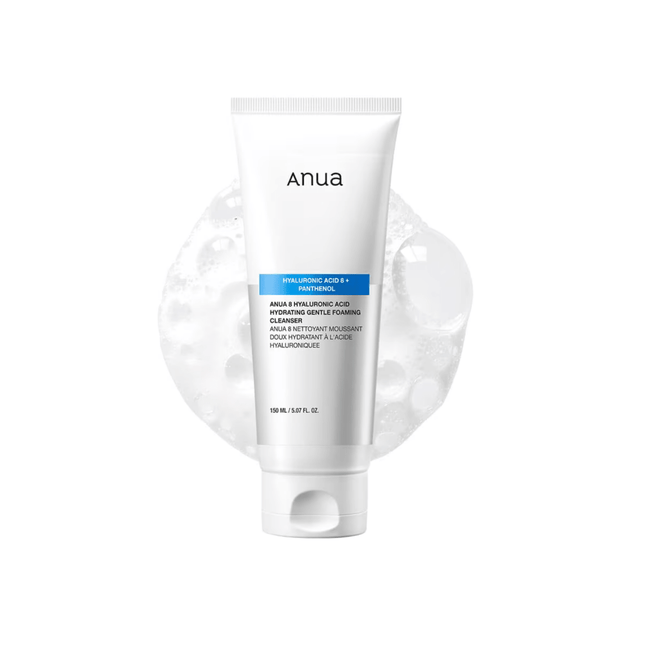 SEO. Anua 8+ Hyaluronic Acid Panthenol Hydrating Gentle Foaming Cleanser 150ml - Linkreich