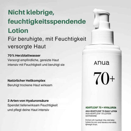 Anua Heartleaf 70% Daily Lotion 200 ml