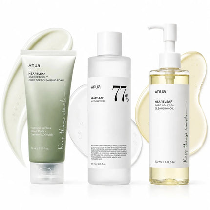 SEO. Anua Heartleaf Set 3 - Step Routine - Heartleaf Set Linkreich