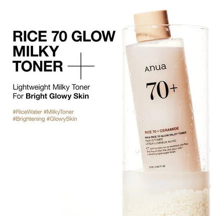 SEO. Anua Rice 70 + Glow Milky Toner 250 ml - Rice 70 + Glow Milky Toner Linkreich