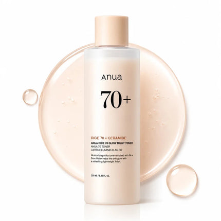 SEO. Anua Rice 70 + Glow Milky Toner 250 ml - Rice 70 + Glow Milky Toner Linkreich