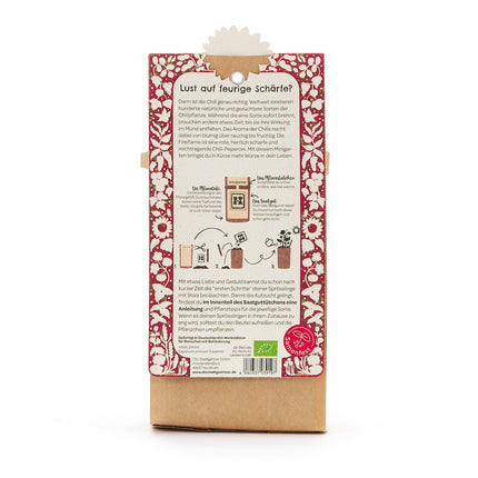 Anzuchtset – Minigarten BIO-Chili