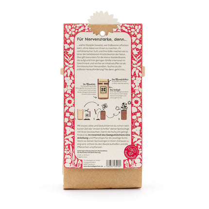 Anzuchtset – Minigarten Erdbeeren