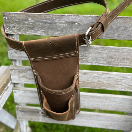 SEO. Arbeitsgürtel aus Leder – Robuster Werkzeuggürtel für Werkstatt, Garten & Alltag - Schwarz Linkreich