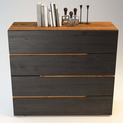 SEO. ARDEA Massivholz Kommode - Wenge Linkreich