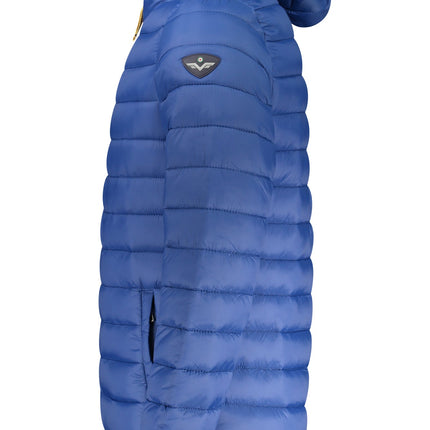 ARMATA DI MARE Herren-Blaujacke – Wasserdichte Kapuzenjacke für Herbst/Winter | Italienische Qualitä