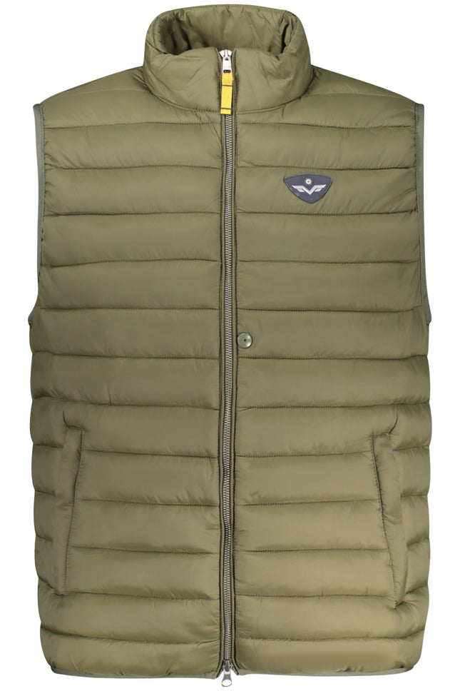 ARMATA DI MARE Ärmellose Jacke Herren – Grüne Herbst/Winter-Jacke aus Italien