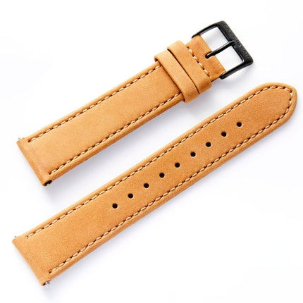 SEO. Armbanduhr Heimaterde Schwarzes Ziffrnblatt / Silbernes Gehäuse / Braunes Leberarmband - Linkreich