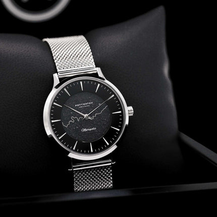 SEO. Armbanduhr Metropolis 34 Silber - Linkreich