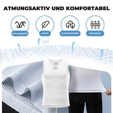 Ärmellos Unterhemd Fahrradtrikot Herren (Funktionsshirt) kaufen bei Linkreich – Jetzt entdecken!