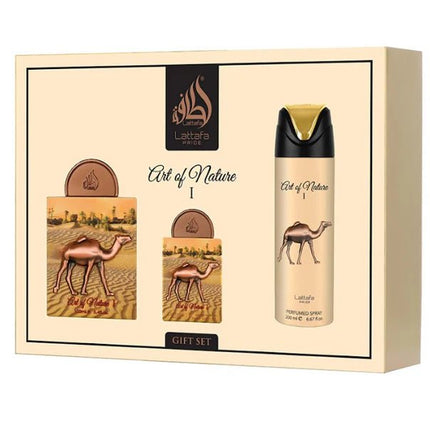 Art of Nature I Geschenkset von Lattafa Pride | Zitrisch - aromatisch mit Oud | Unisex | 3 - teilig (Geschenkset) kaufen bei Linkreich – Jetzt entdecken!