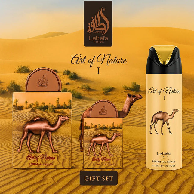 Art of Nature I Geschenkset von Lattafa Pride | Zitrisch - aromatisch mit Oud | Unisex | 3 - teilig (Geschenkset) kaufen bei Linkreich – Jetzt entdecken!