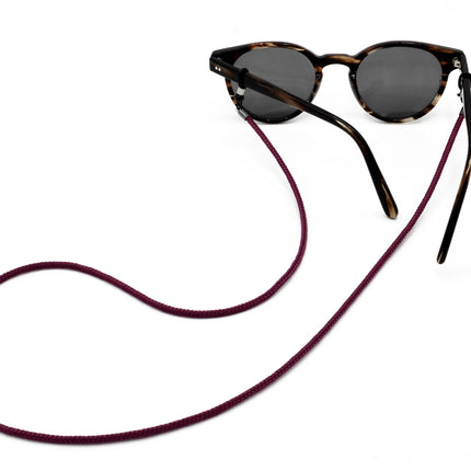 Brillenband 3mm Aubergine