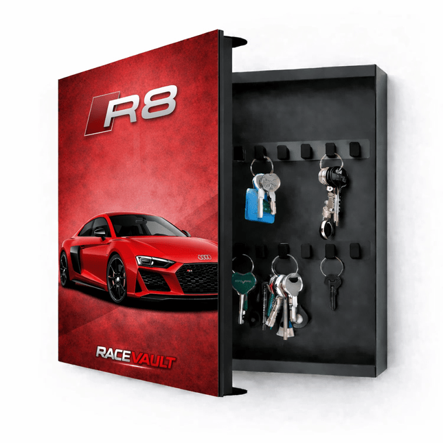 SEO. Audi R8 Schlüsselkasten – Premium RaceVault Keybox - Linkreich