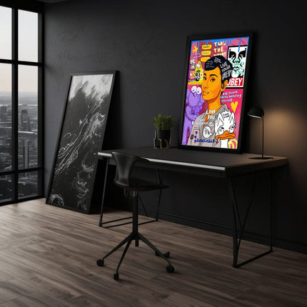 Audrey Hepburn II - Leinwandbild Pop Art (Canvas) kaufen bei Linkreich – Jetzt entdecken!