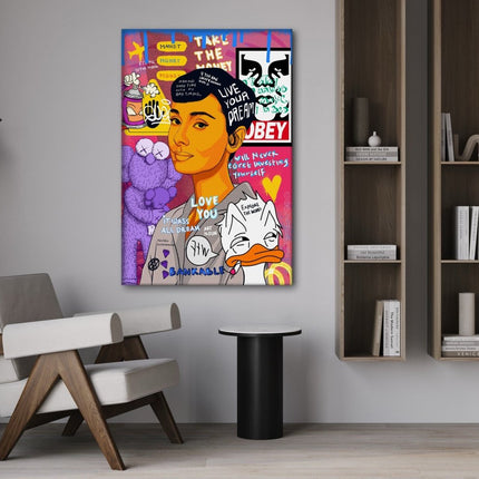 Audrey Hepburn II - Leinwandbild Pop Art (Canvas) kaufen bei Linkreich – Jetzt entdecken!