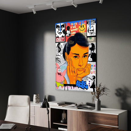 Audrey Hepburn - Leinwandbild Pop Art (Canvas) kaufen bei Linkreich – Jetzt entdecken!
