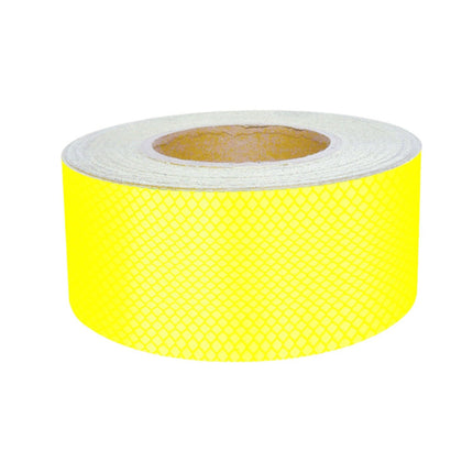 Aufkleber Reflektor Selbstklebeband Streifen Reflektierende Gelb 50Mx5cm